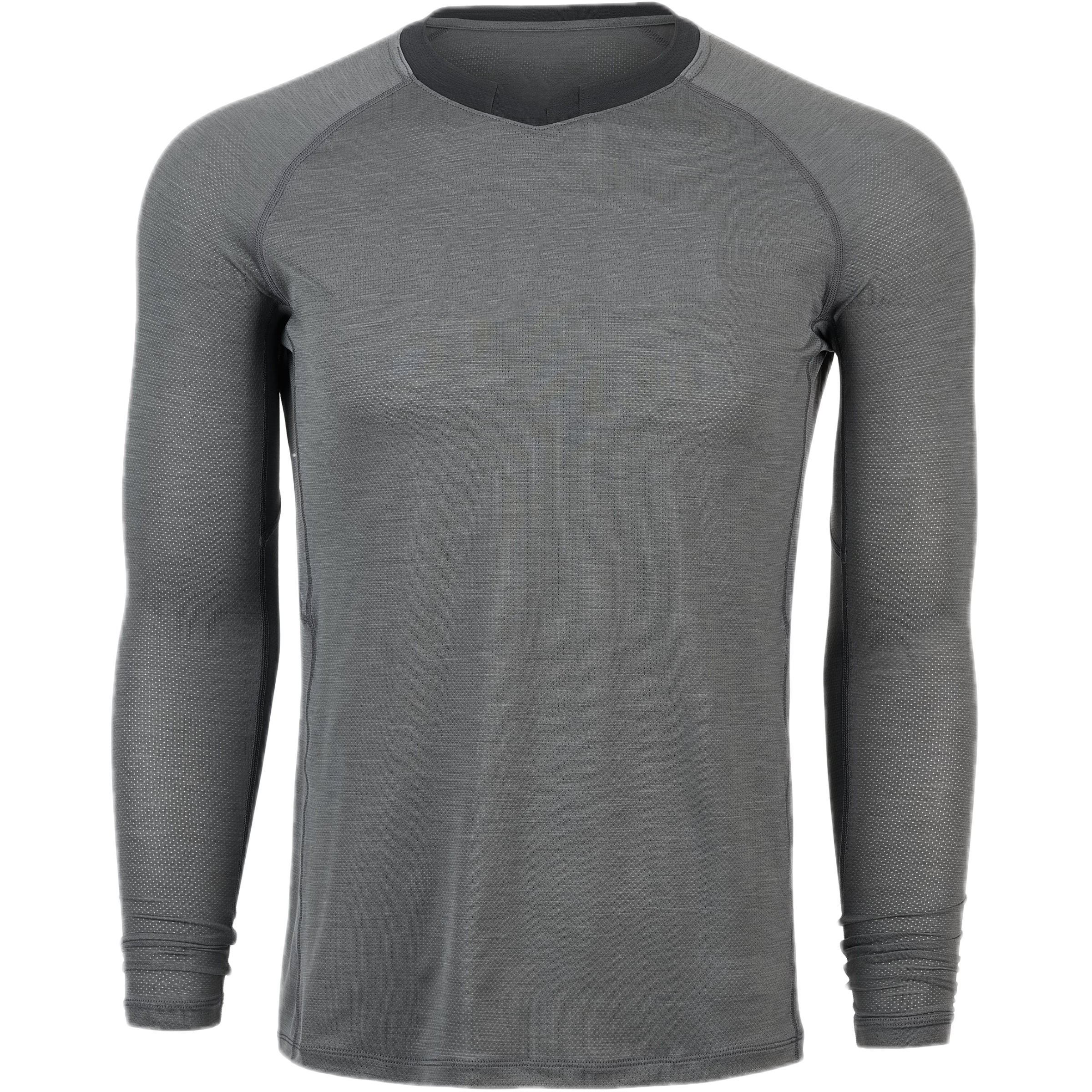 OEM Raglan Sleeves Breathable Poly 4-way Stretch Mesh Tight in the Arms Loose on the Body ice hockey base layer shirt
