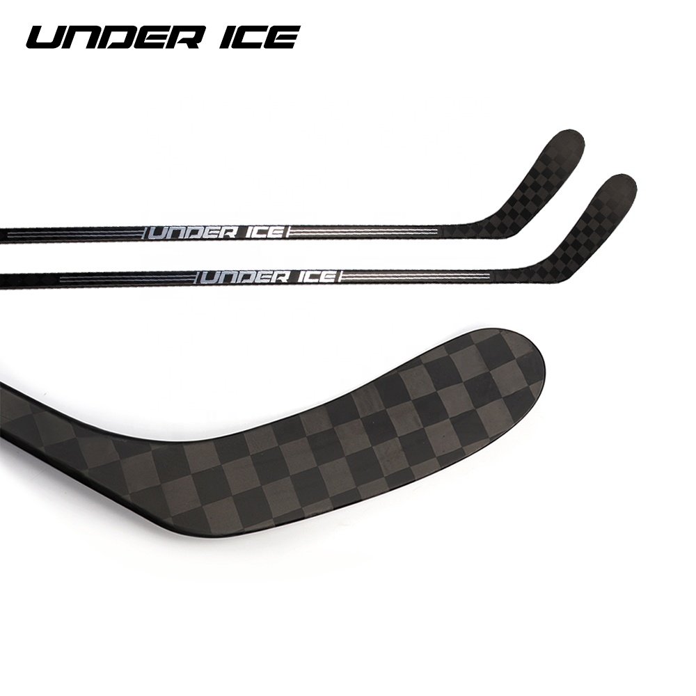 Under Ice Junior Youth 56'' 52'' 47'' Ice Hockey Stick Composite Carbon Hockey Stick custom logo