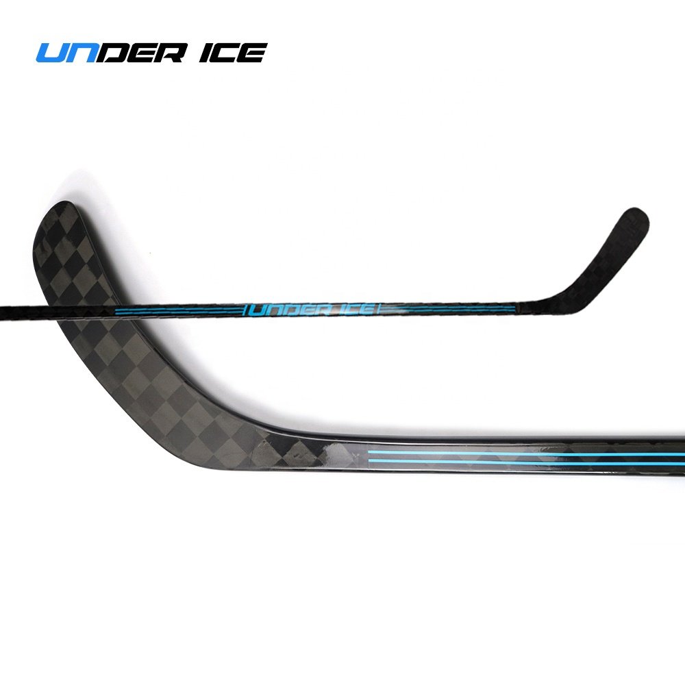 Under Ice Junior Youth 56'' 52'' 47'' Ice Hockey Stick Composite Carbon Hockey Stick custom logo