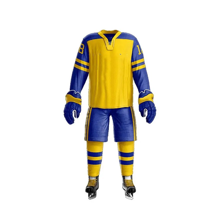Premium Quality Ice Hockey Jersey Customize Logo Children Size Adult Size Ice Hockey Uniforms Wholesale Uniform