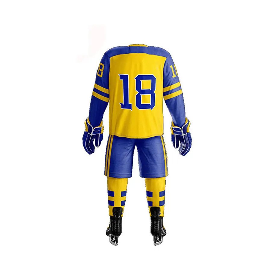 Premium Quality Ice Hockey Jersey Customize Logo Children Size Adult Size Ice Hockey Uniforms Wholesale Uniform