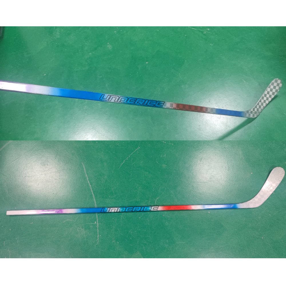 Best-selling professional carbon fiber ice hockey goalie stick with 3k 18k pattern team club custom logo color OEM ODM
