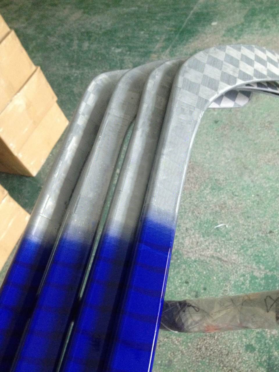 Best-selling professional carbon fiber ice hockey goalie stick with 3k 18k pattern team club custom logo color OEM ODM