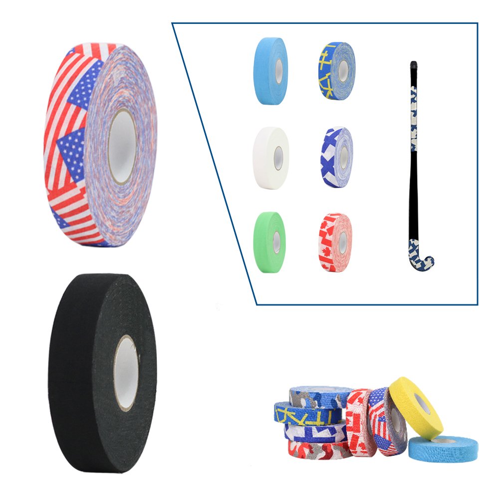 Hockey Stick Tape Self-Adhesive Ice Hockey Tape Sweat Absorbent Grip Cloth Tape for Hockey