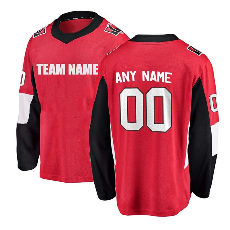 Cheap practice custom high quality hockey jerseys lightweight 100% polyester sublimation reversible hockey jerseys