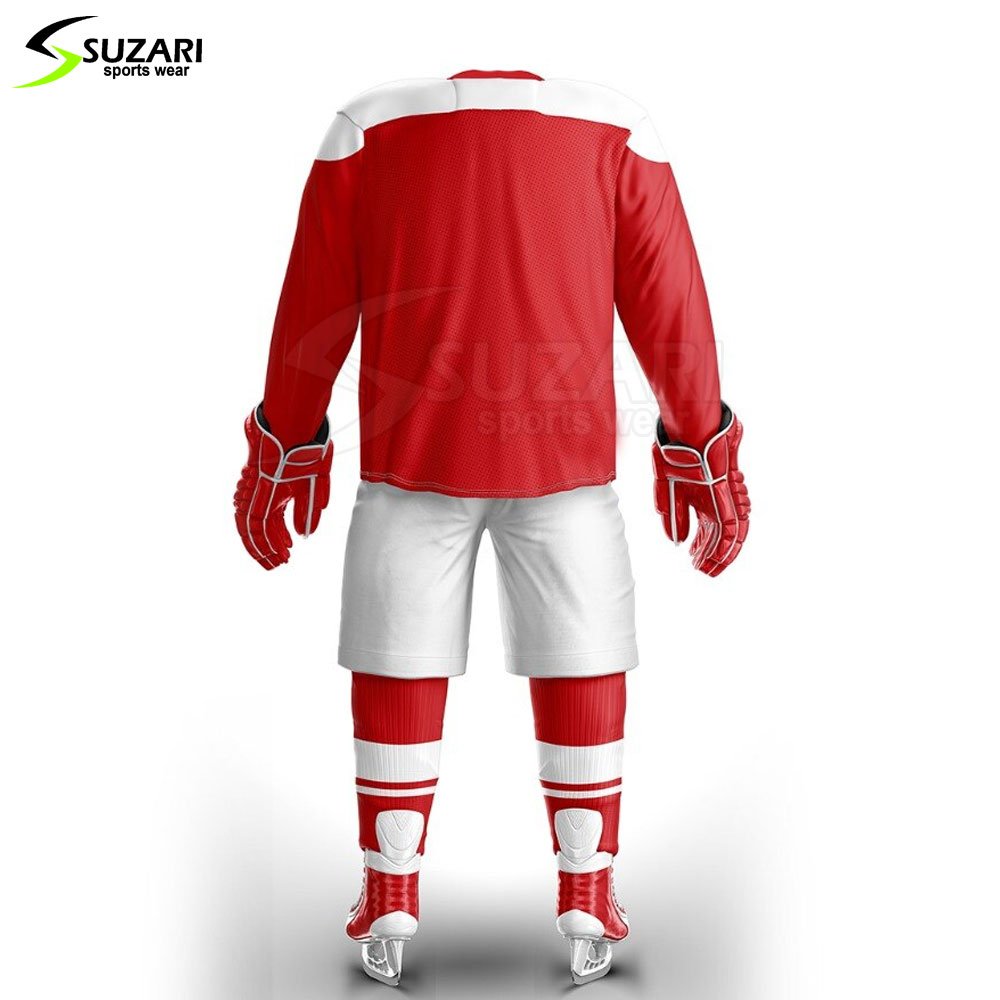 Made In Pakistan Men's Ice Hockey Uniforms Sports Wear Plus Size Cheap Price Ice Hockey Uniform