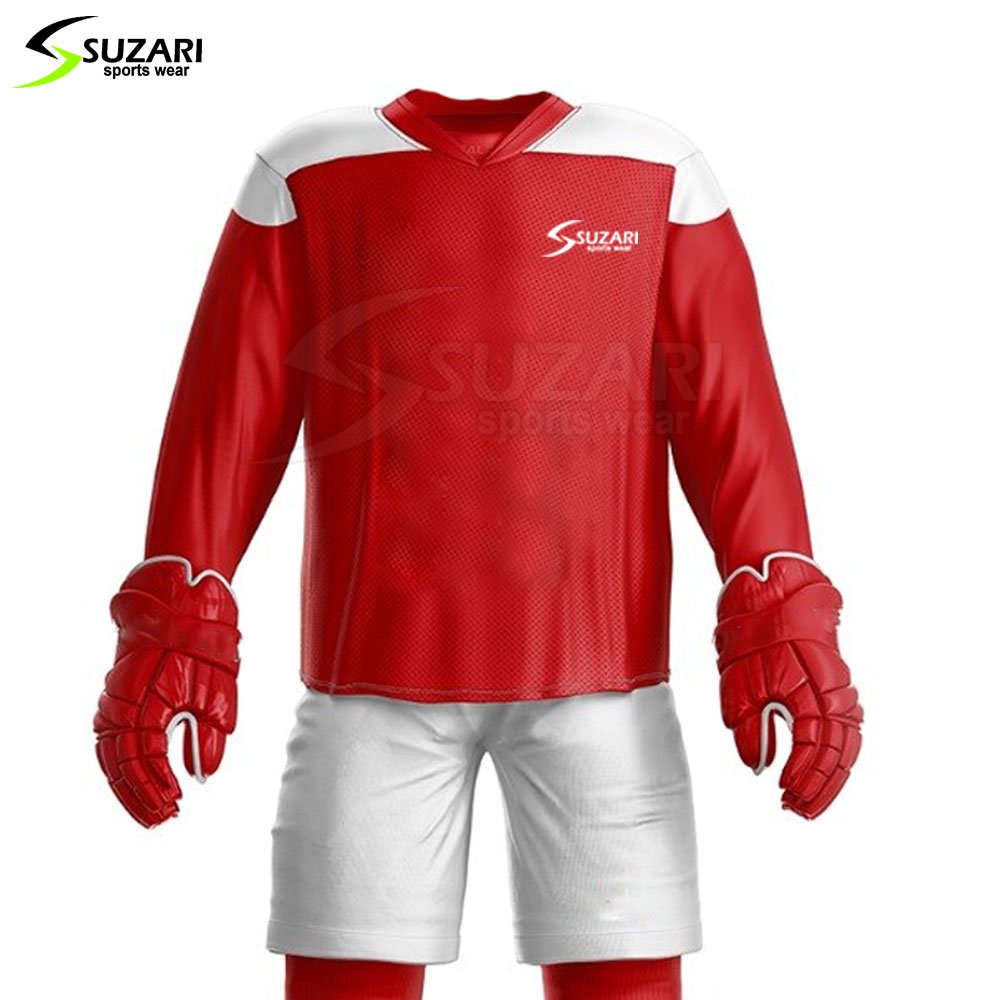 Made In Pakistan Men's Ice Hockey Uniforms Sports Wear Plus Size Cheap Price Ice Hockey Uniform