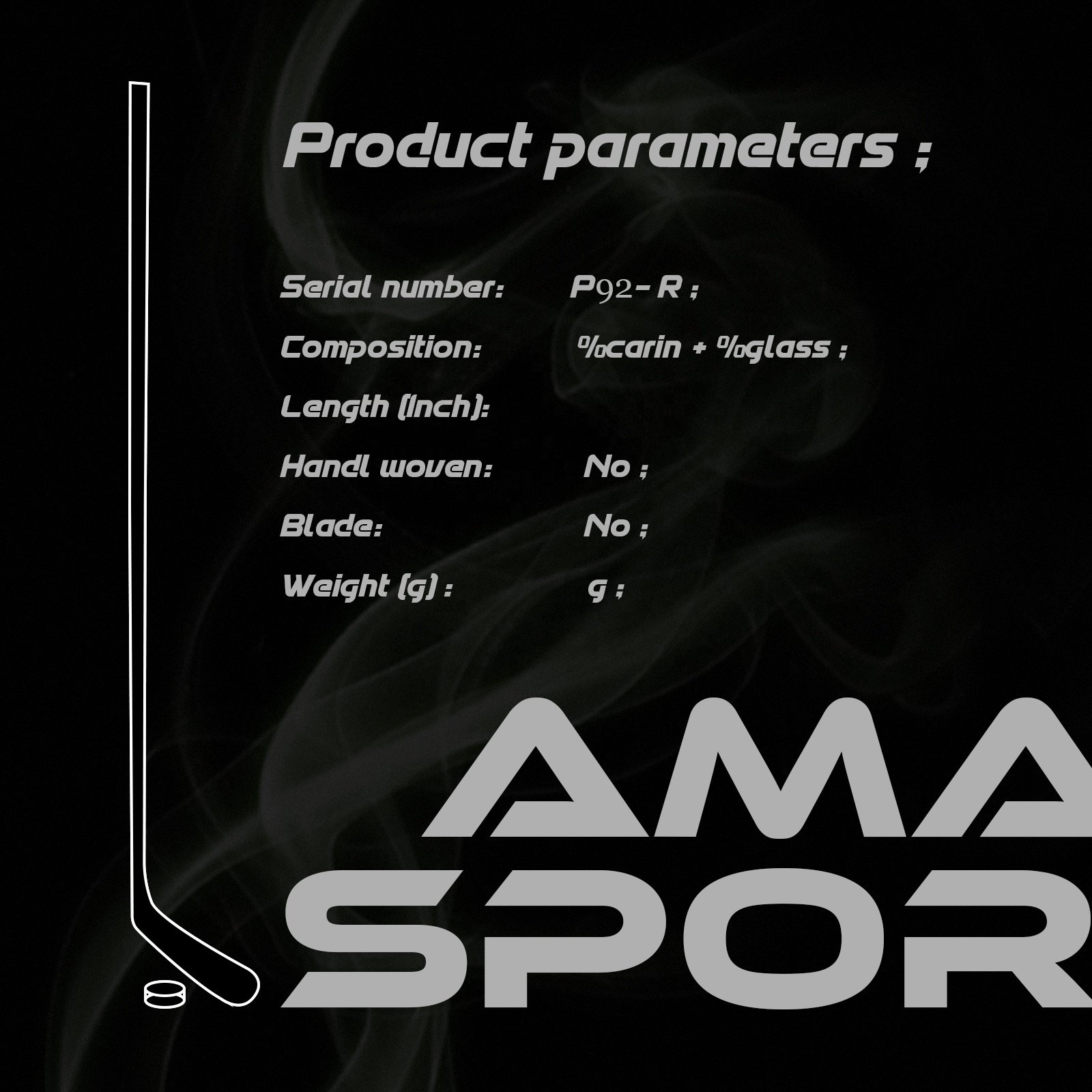Manufacturer Full Carbon Material 3K 12K 18K T700 Carbon High Quality Ice Hockey Sticks
