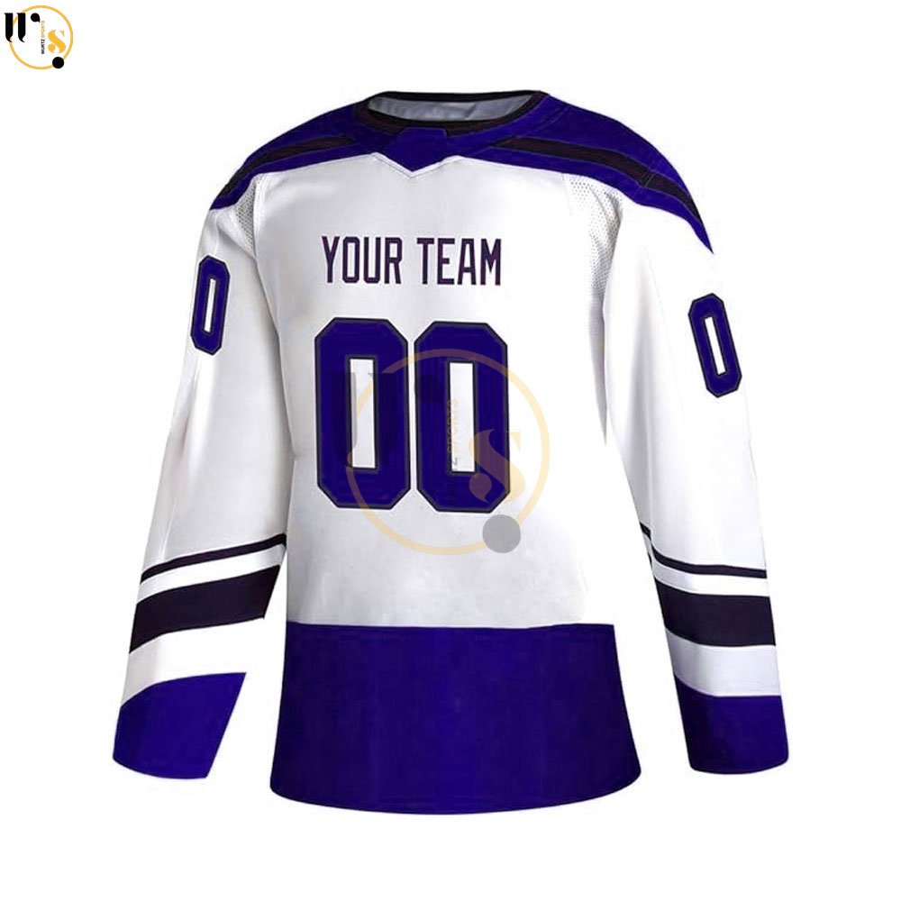 Wholesale Price Customized Ice Hockey Jersey with Logo Casual Team Sports Sublimation Jersey for OEM Team Name