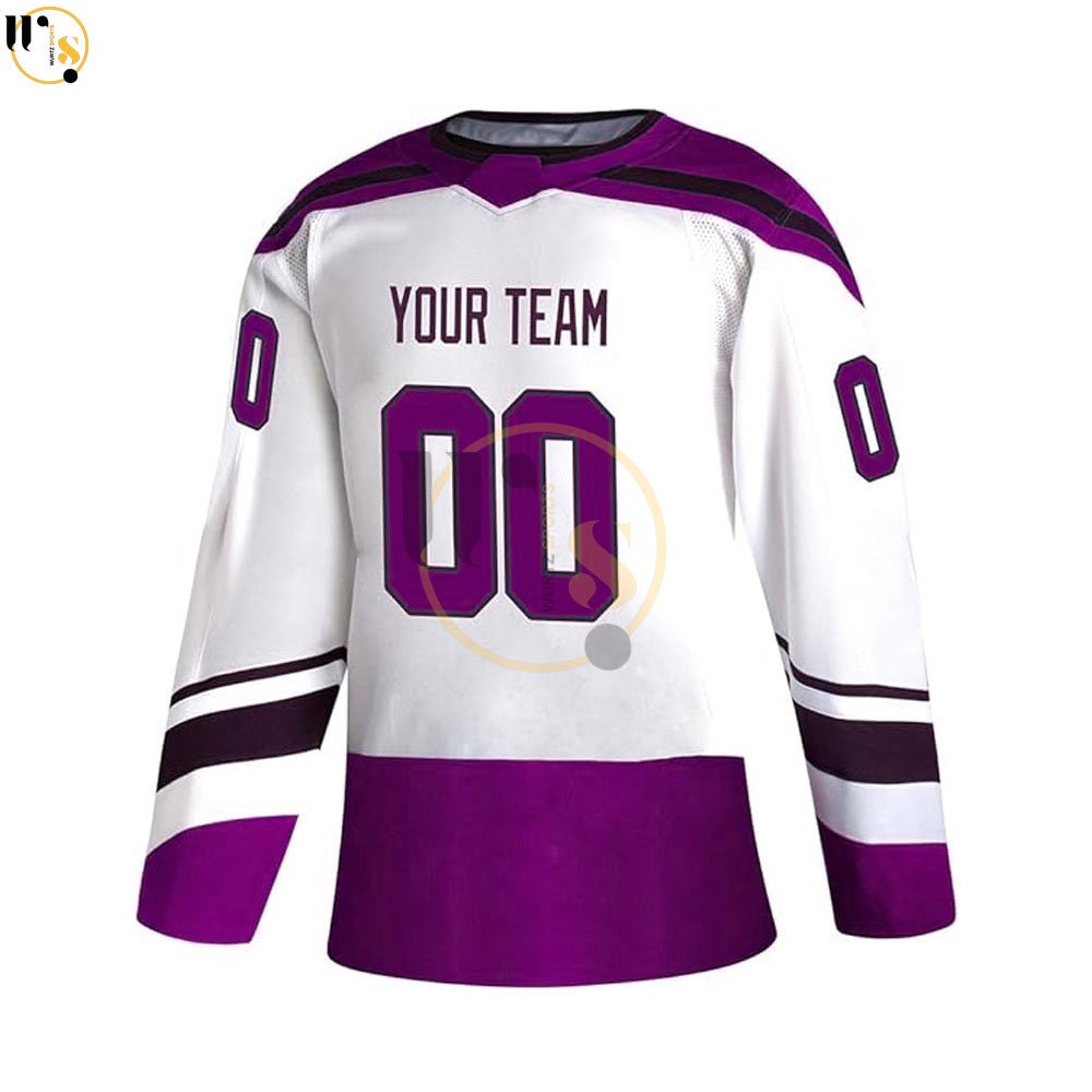 Wholesale Price Customized Ice Hockey Jersey with Logo Casual Team Sports Sublimation Jersey for OEM Team Name