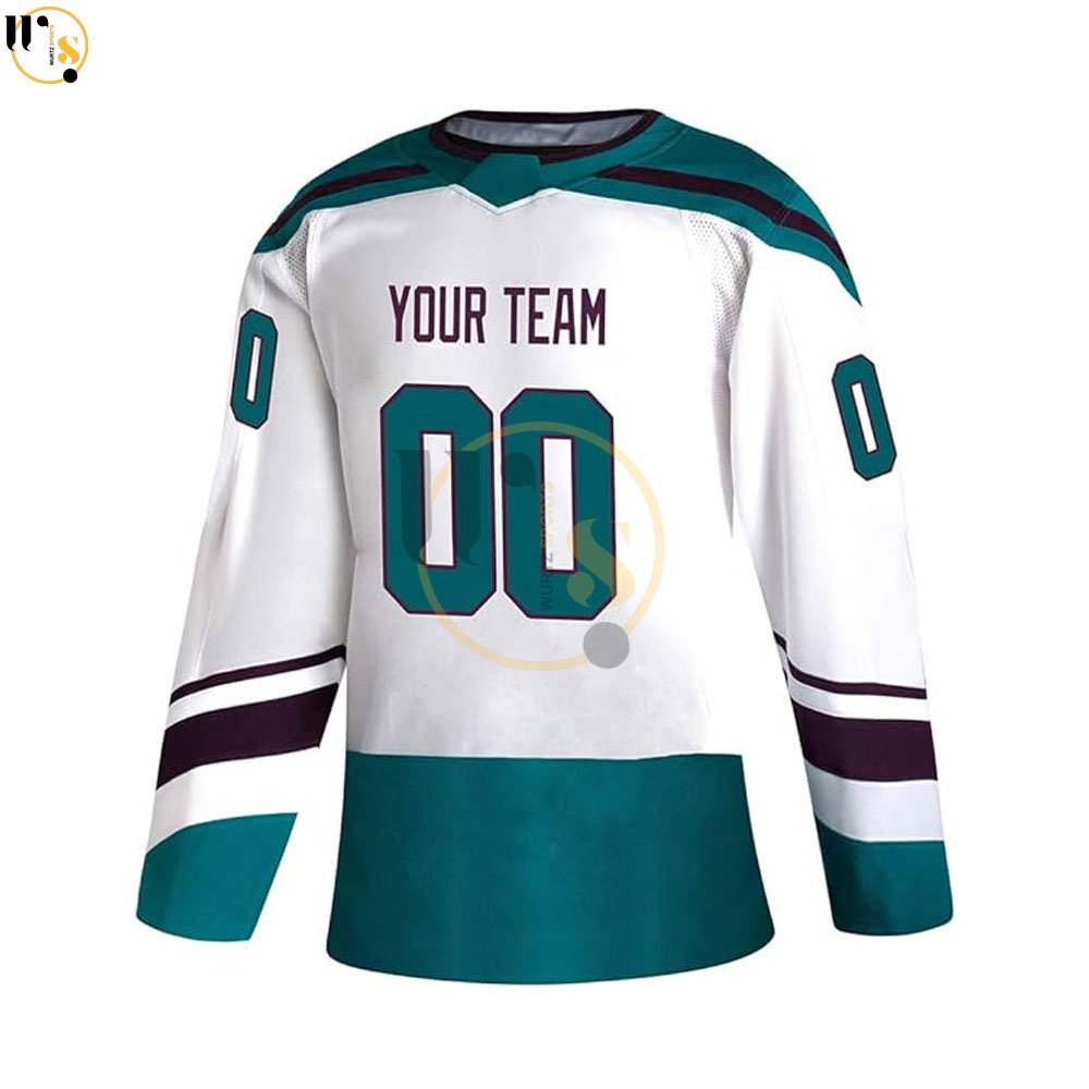 Wholesale Price Customized Ice Hockey Jersey with Logo Casual Team Sports Sublimation Jersey for OEM Team Name