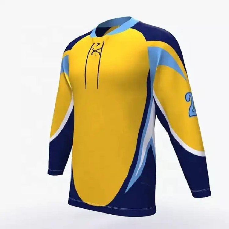 Fashion Men Ice Hockey Uniform Quick Dry Custom Reversible Adults Wear /Best Quality Ice Hockey Uniform