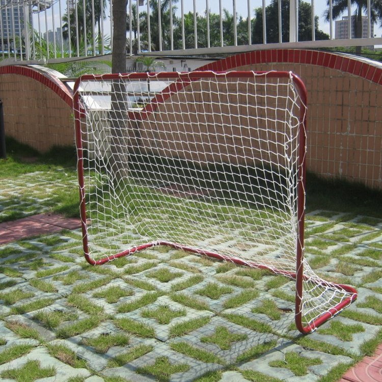 Durable Lightweight 90*60*35CM Junior Iron Hockey Goal Ice Hockey Steel Goal Set For Indoor Sports