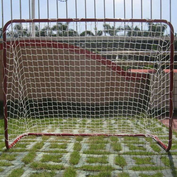 Durable Lightweight 90*60*35CM Junior Iron Hockey Goal Ice Hockey Steel Goal Set For Indoor Sports