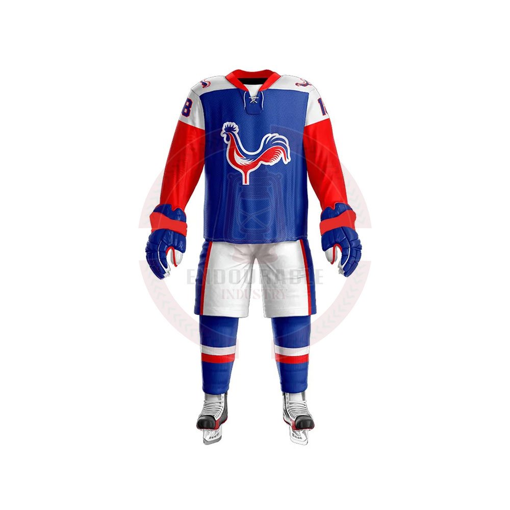 2024 Custom High Quality Ice Hockey Jerseys Professional Team Uniform Printing Technique for OEM Training Use