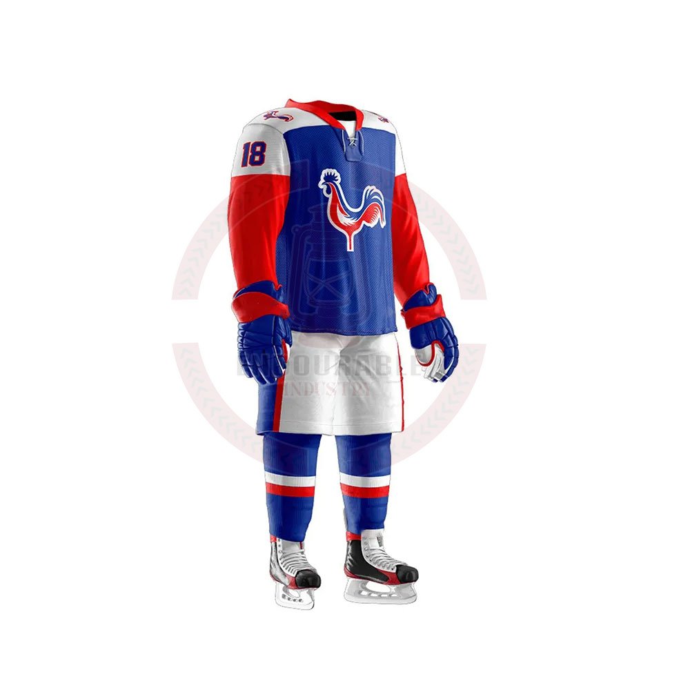 2024 Custom High Quality Ice Hockey Jerseys Professional Team Uniform Printing Technique for OEM Training Use