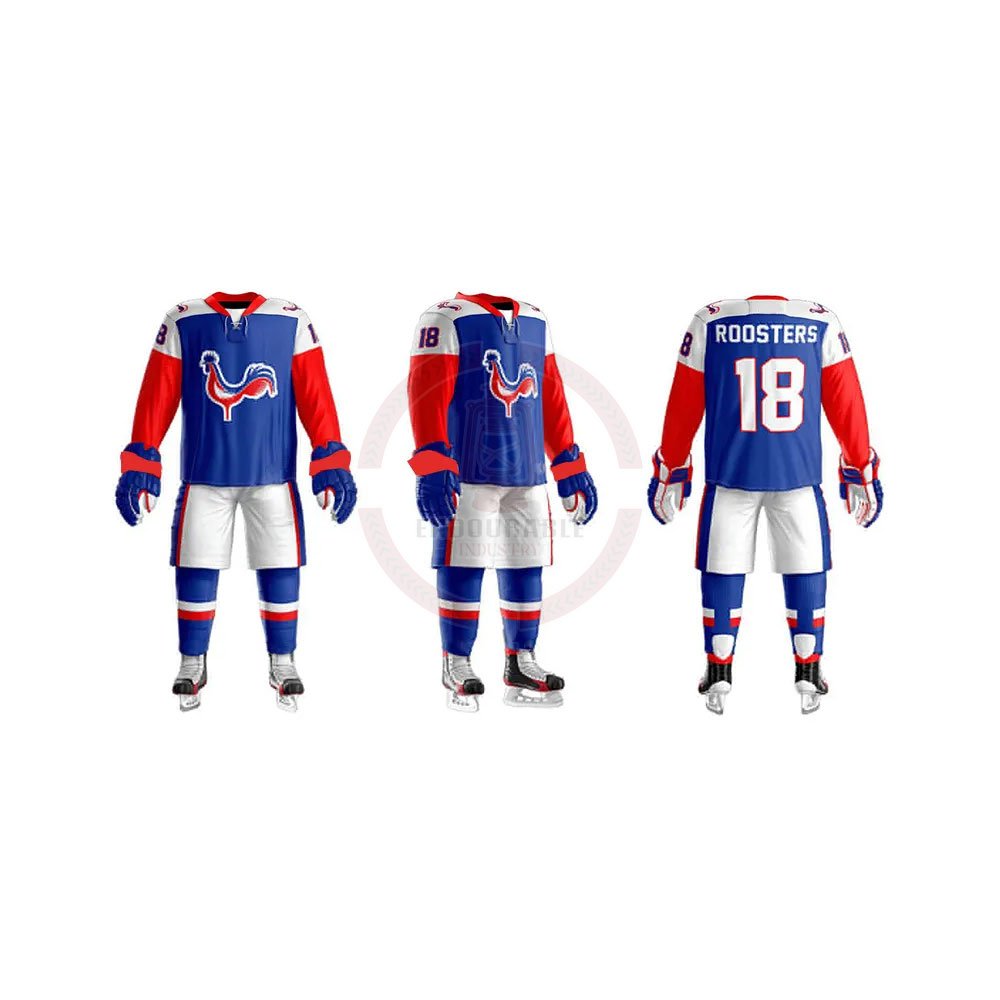 2024 Custom High Quality Ice Hockey Jerseys Professional Team Uniform Printing Technique for OEM Training Use