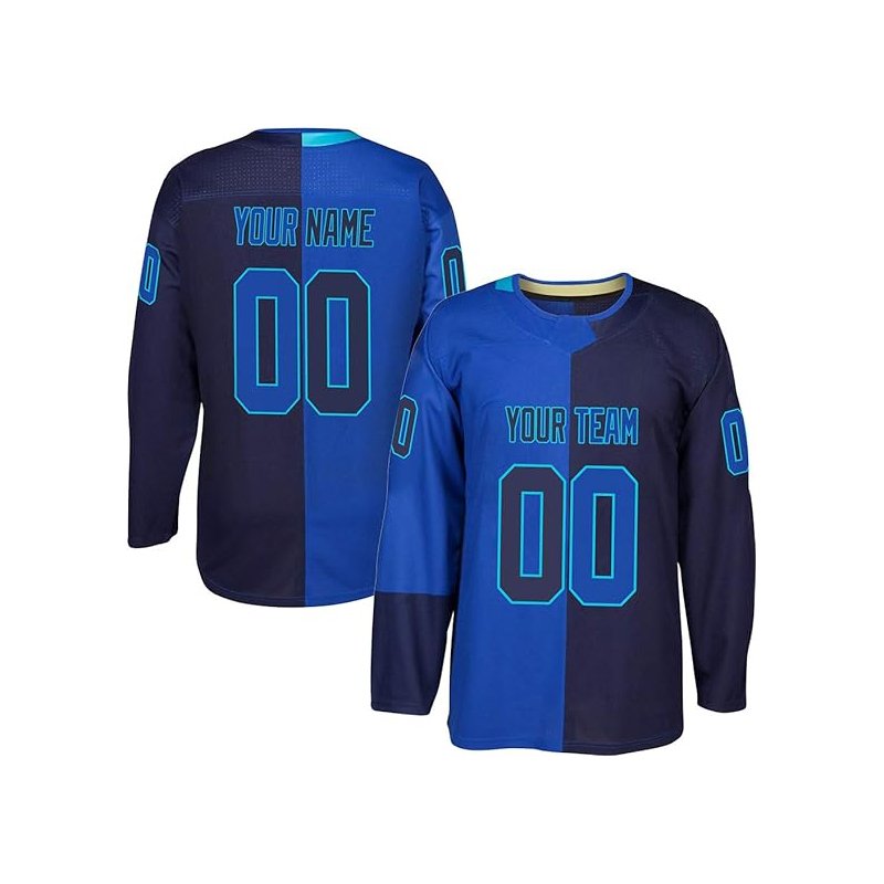 New Arriver Custom Team Name Logo Number Sublimation Printing Hockey Apparel Sublimation Breathable Youth Hockey Jerseys