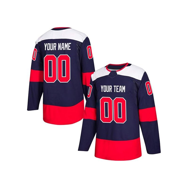 New Arriver Custom Team Name Logo Number Sublimation Printing Hockey Apparel Sublimation Breathable Youth Hockey Jerseys