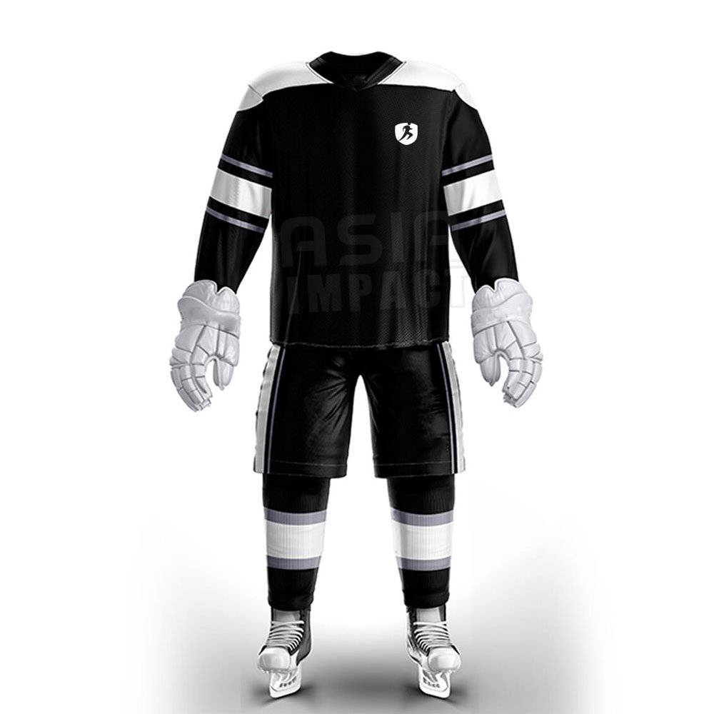 New Popular Design Plain Ice Hockey Uniform Best Quality New Design Youth Ice Hockey Uniform