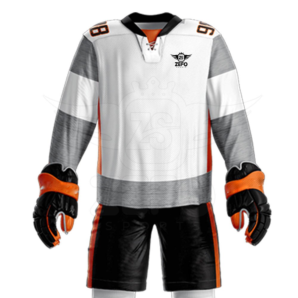 Wholesale Custom Made Ice Hockey Uniform Quick Dry Ice Hockey Uniform Breathable Ice Hockey Uniform