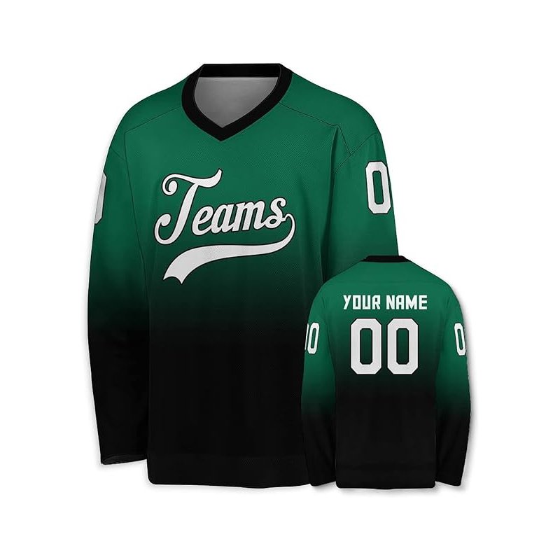 Wholesale Factory Breathable Sports Sweat Wicking Ice Hockey Uniform Custom Sublimated Printing Ice Hockey Jersey Without Logo