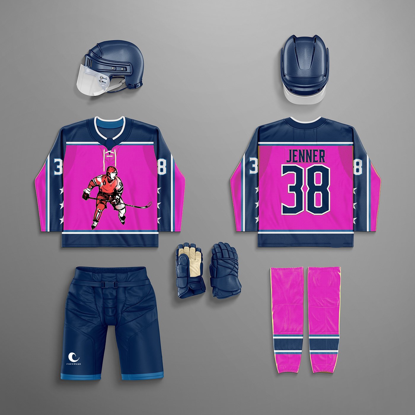 Top Sublimation Ice Hockey Jerseys Customized Breathable Adult Youth Ice Hockey Wear