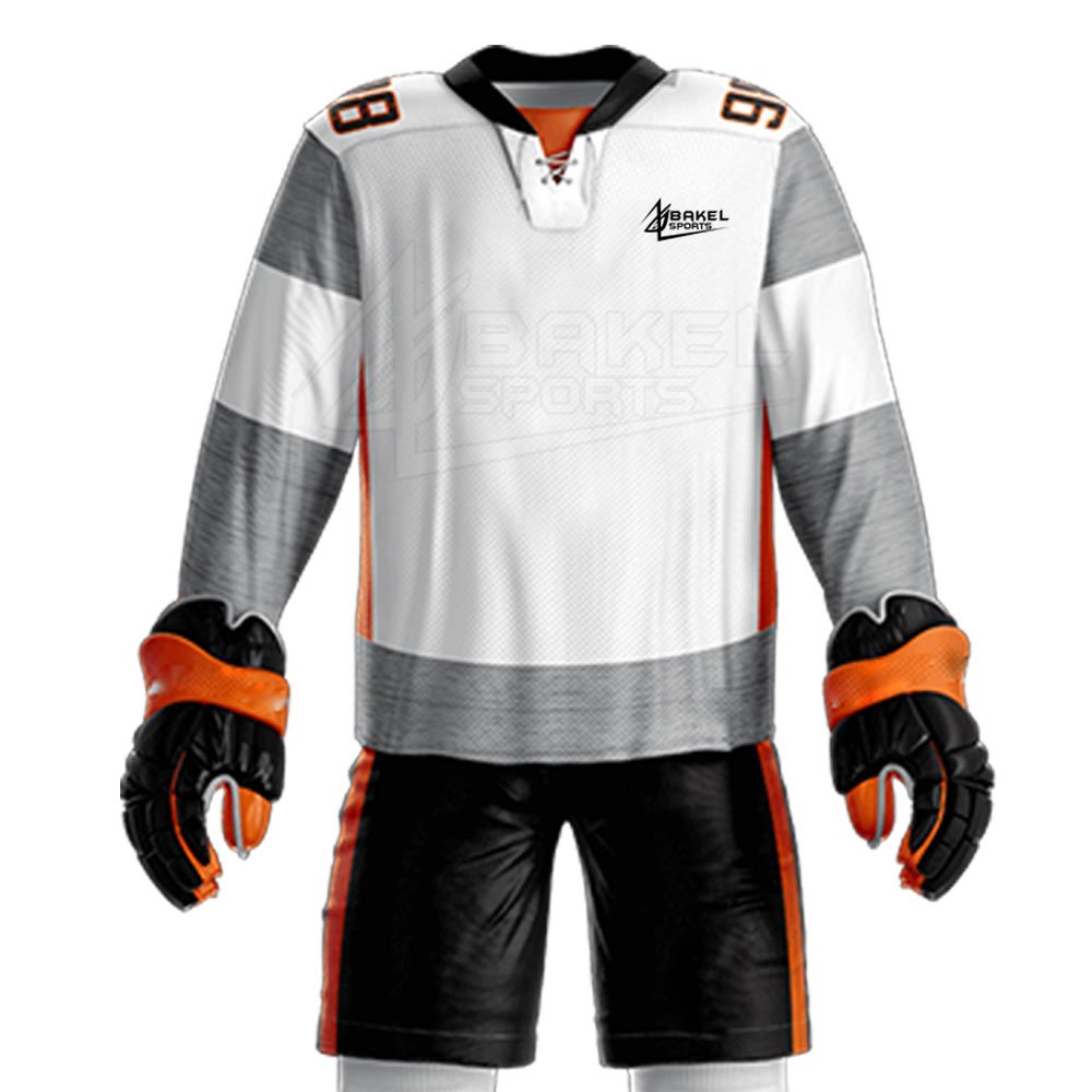 New Popular Design Plain Ice Hockey Uniform Best Quality New Design Youth Ice Hockey Uniform