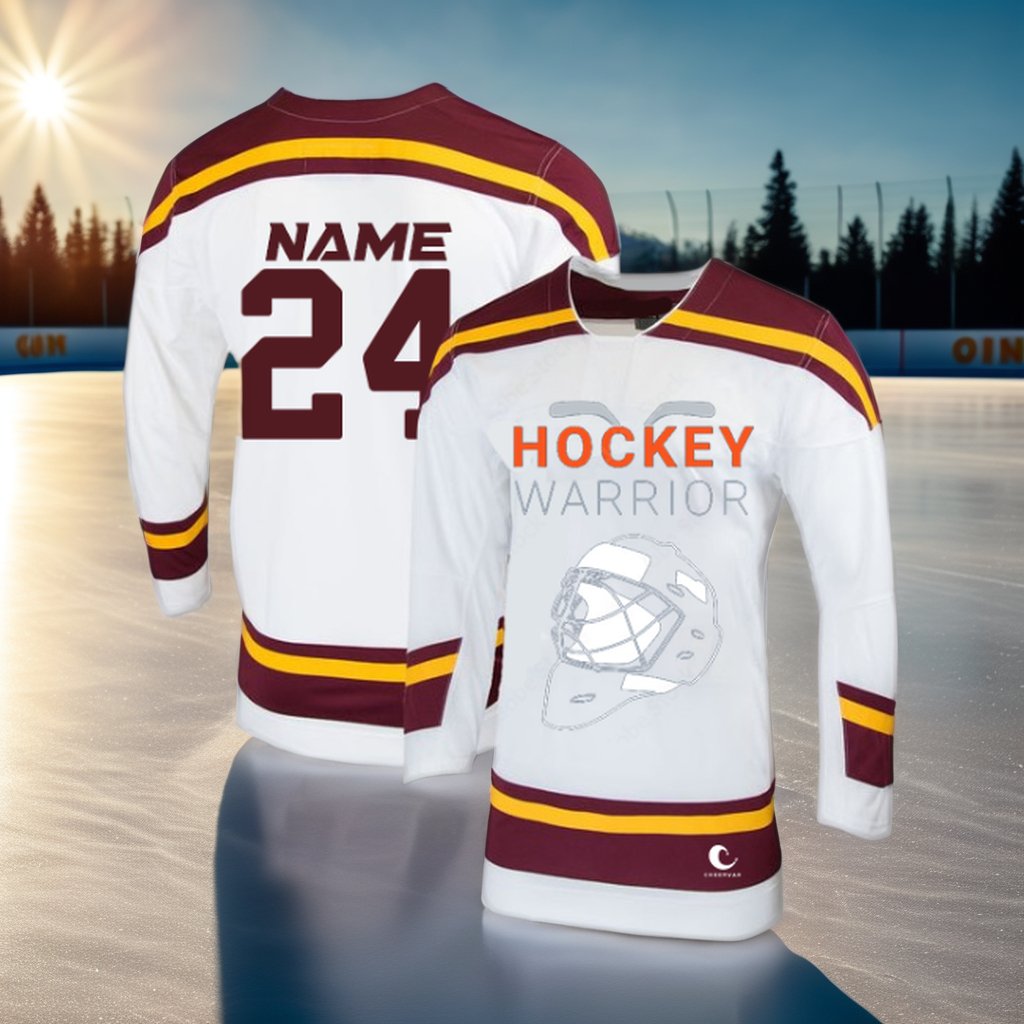 Top Breathable Ice Hockey Jerseys Custom Sublimated Adult Youth Ice Hockey Wear