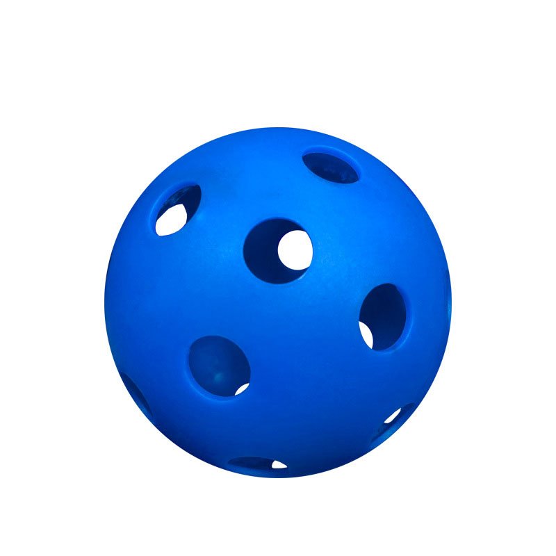 Uniker Ice hockey Soft hockey ball Red yellow blue floorball ball hollow hole ball floorball