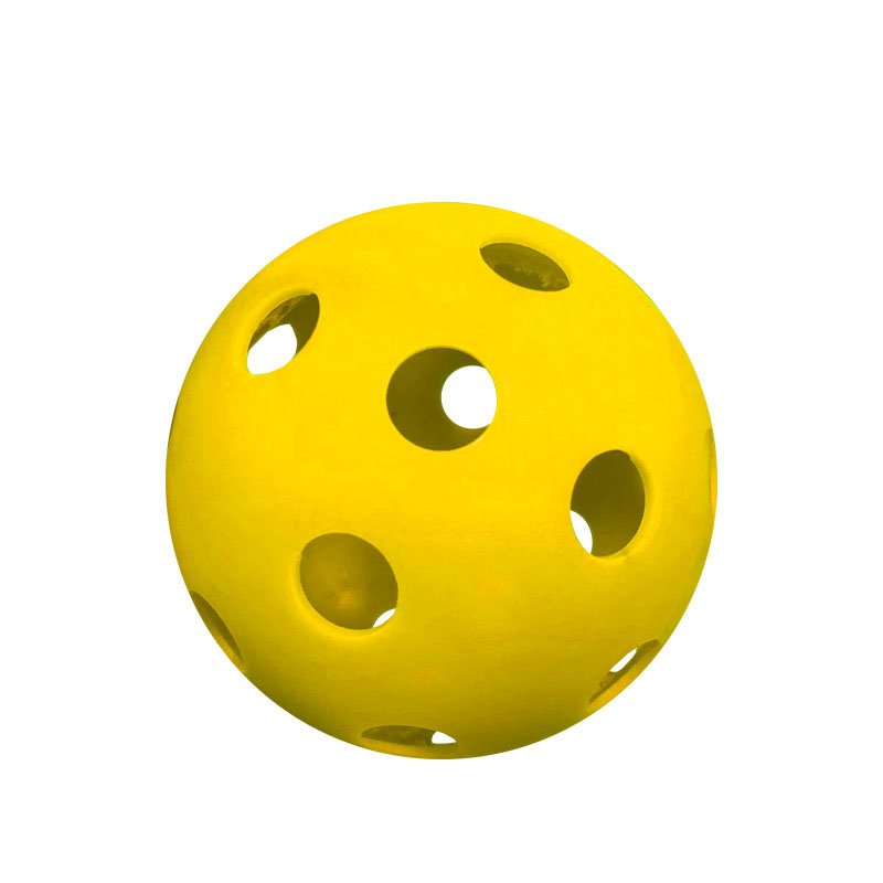 Uniker Ice hockey Soft hockey ball Red yellow blue floorball ball hollow hole ball floorball