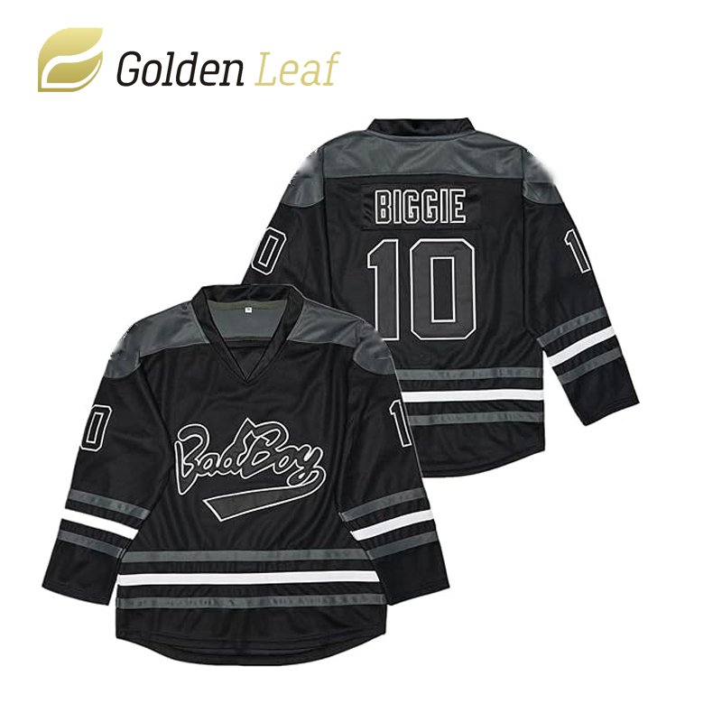 Sublimate print design high quality custom team club hockey jersey