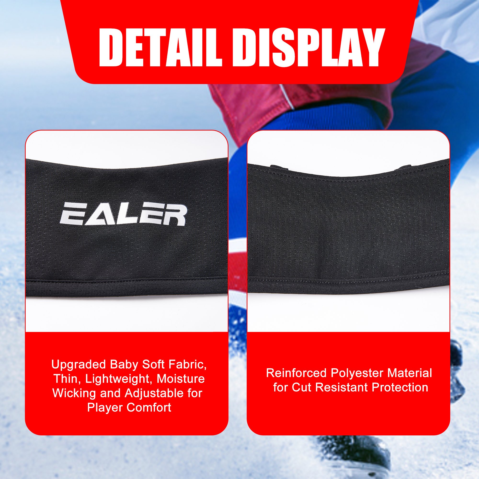 custom made youth hockey neck guard manufacturer ice hockey gear cut resistant hockey neck protector