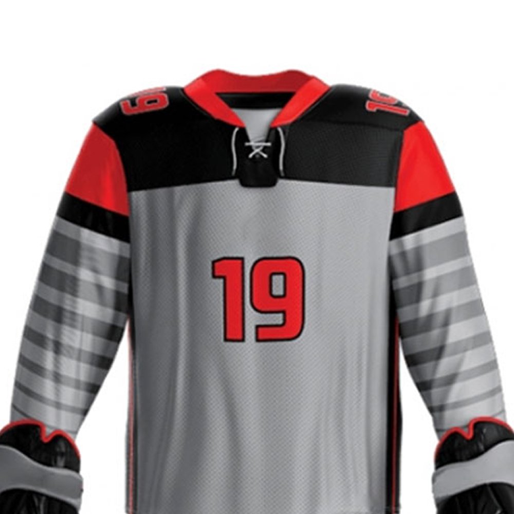 High Quality Wholesale Ice Hockey Uniform Sets Breathable Jersey with Custom Team Name OEM Logo Printed Sublimation Technique