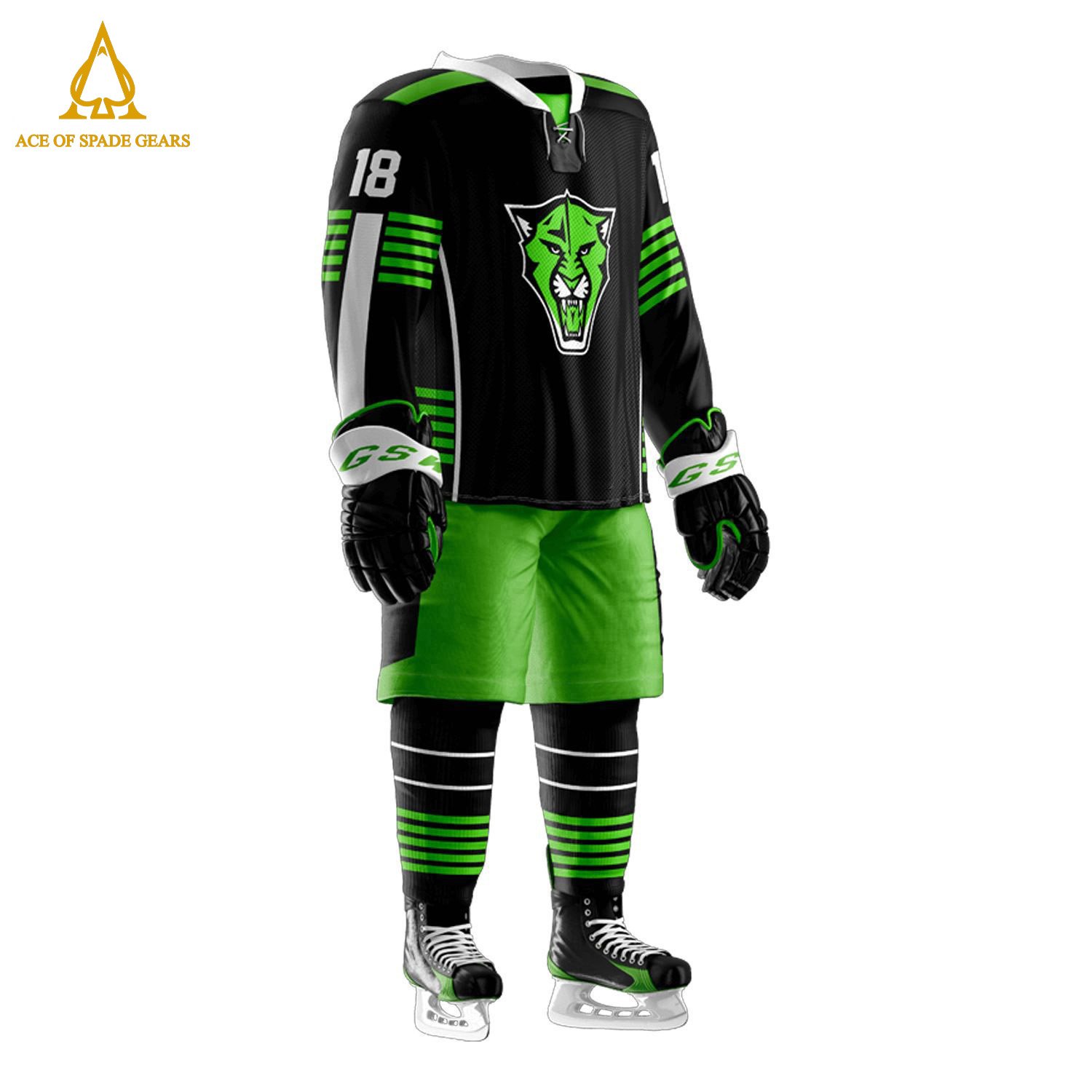 Wholesale Good Quality Team Sports Sublimation Ice Hockey Uniform Best Price Ice Hockey Uniform