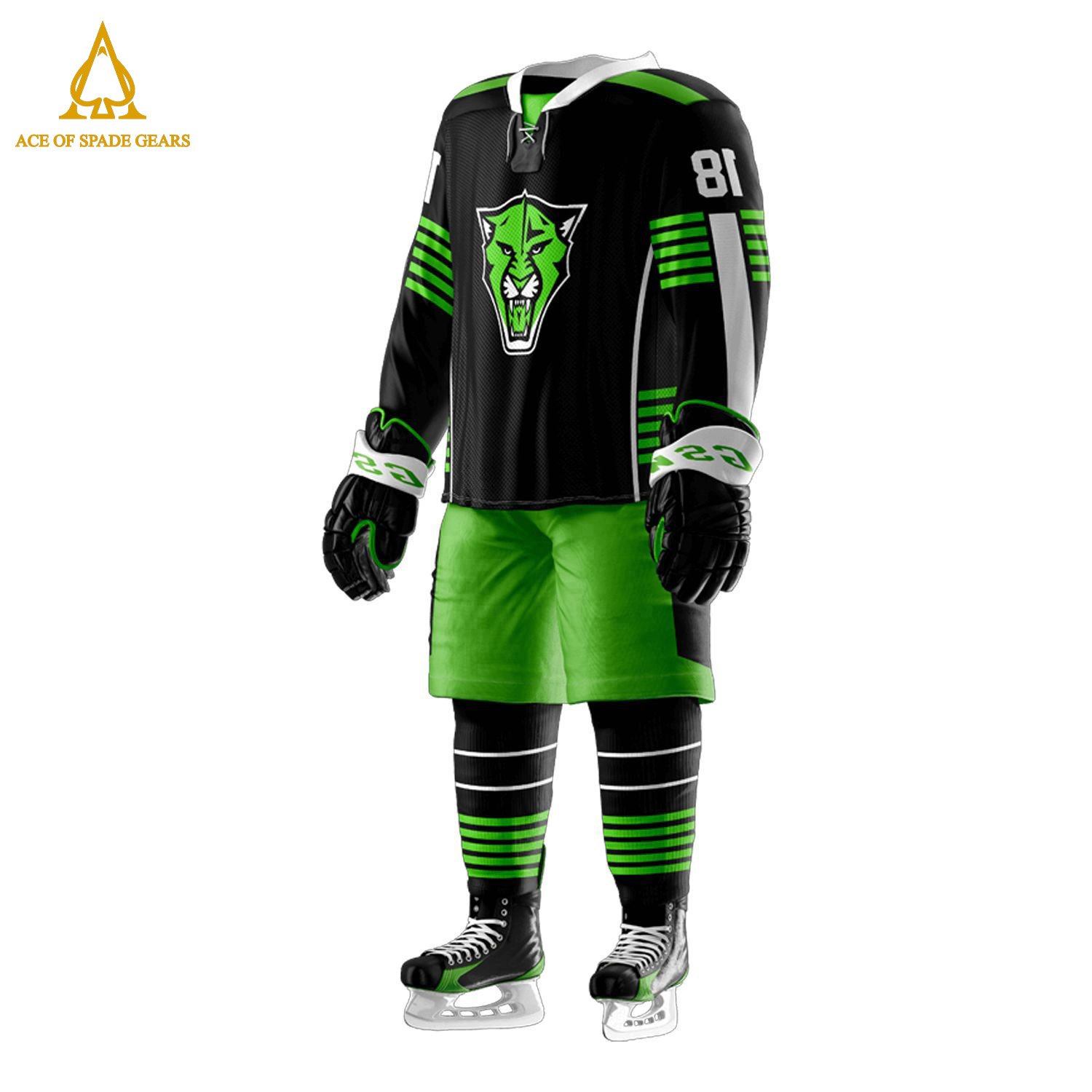 Wholesale Good Quality Team Sports Sublimation Ice Hockey Uniform Best Price Ice Hockey Uniform