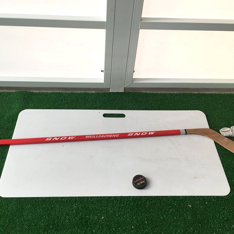 Factory Outlet Artificial Hockey Shoot Mat 48x24 Professional Practice Portable Sport Training Equipment Ice Hockey Shooting Pad