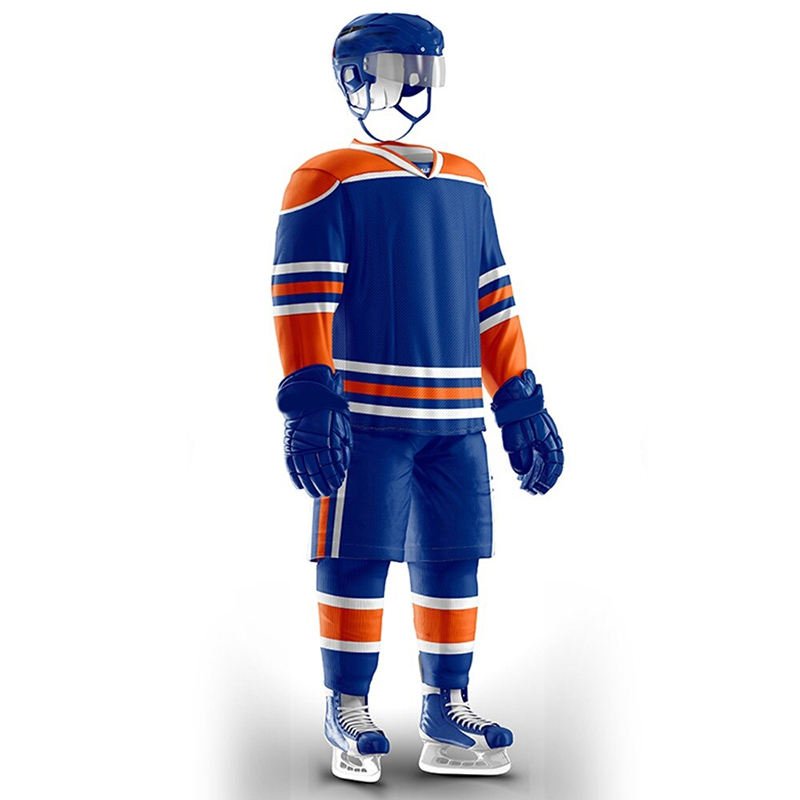 Ice Hockey Uniform Uniforms International Blank Ice Hockey Jersey Sublimation Icehockey Uniform Sets Custom Logo Ice Hockey