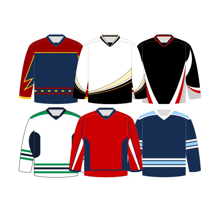 Ice Hockey Uniforms Ice Hockey Style Jersey OEM Sublimated Hockey Jerseys Custom Logo