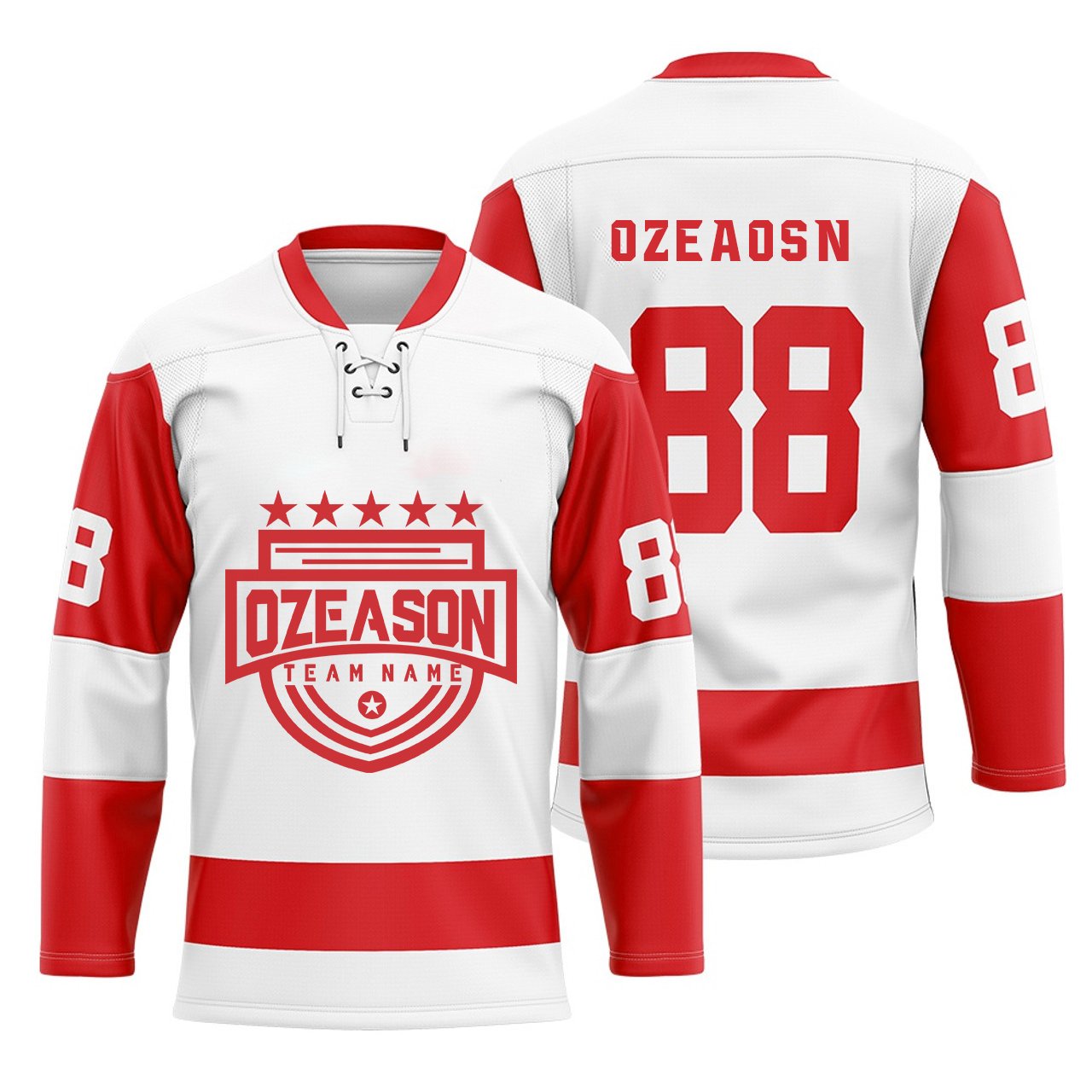 Manufacturer low price wholesale sublimated ice hockey uniform custom polyester high quality men's hockey jersey