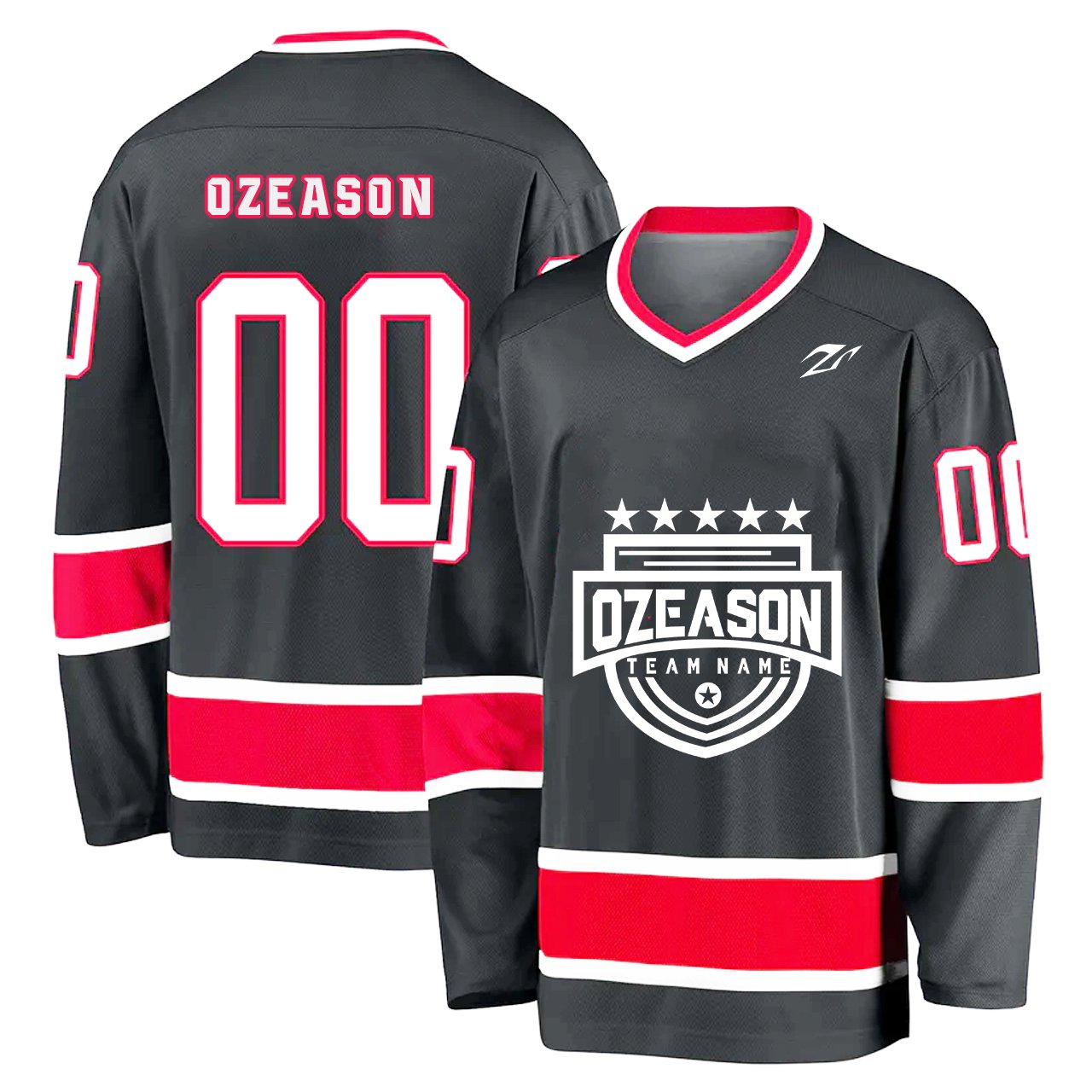 Manufacturer low price wholesale sublimated ice hockey uniform custom polyester high quality men's hockey jersey