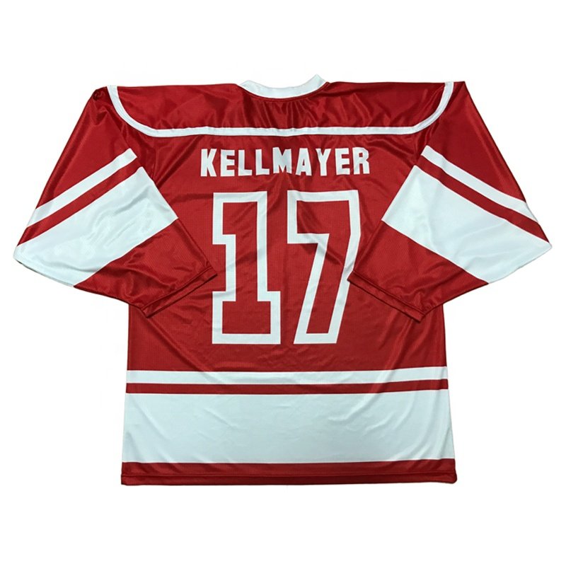Cheap New design 100% polyester Custom Made Adult Men's Sublimation Printing Hockey Jerseys