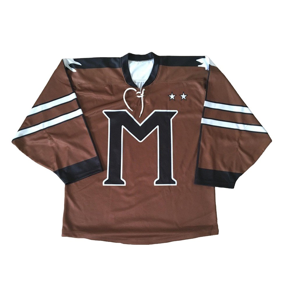 Cheap New design 100% polyester Custom Made Adult Men's Sublimation Printing Hockey Jerseys