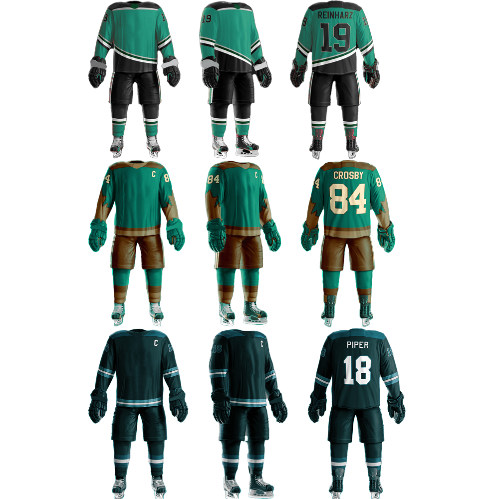 Professional Design Ice Hockey Jerseys Breathable Sublimated Adult Youth Ice Hockey Wear