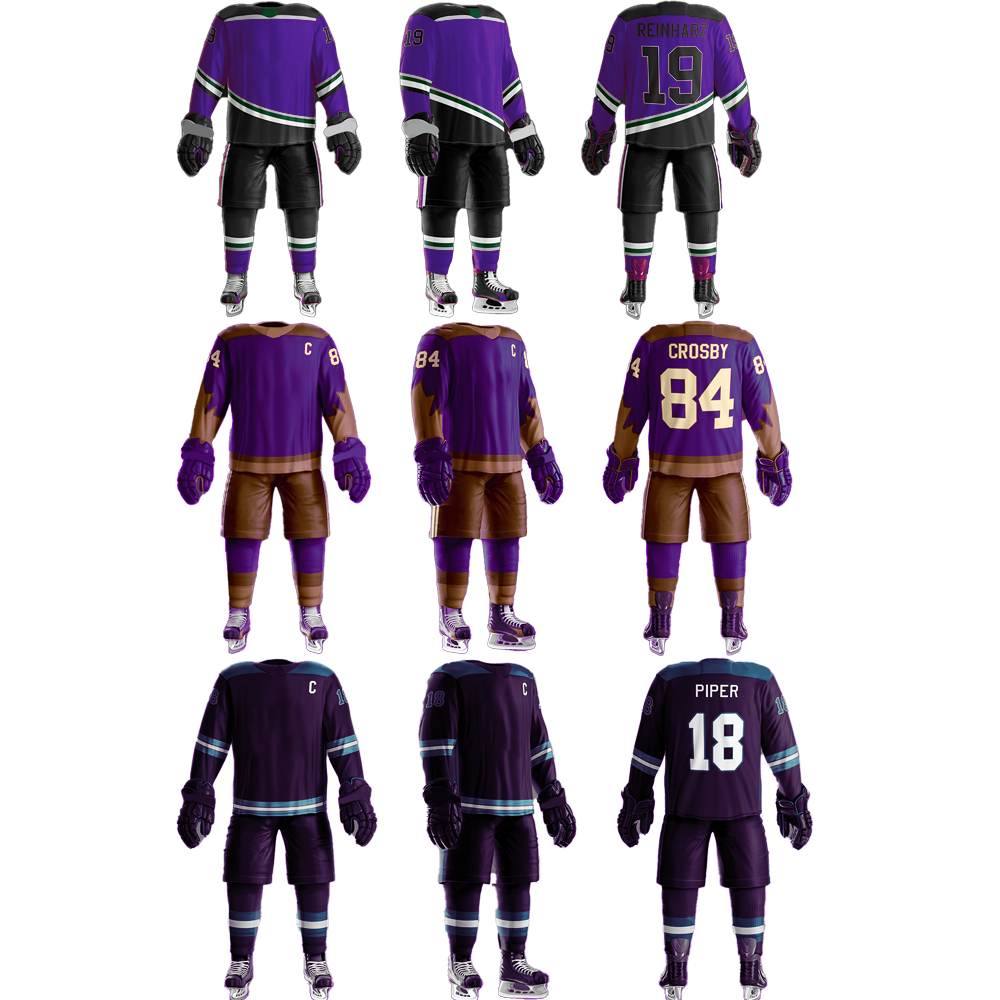 Professional Design Ice Hockey Jerseys Breathable Sublimated Adult Youth Ice Hockey Wear