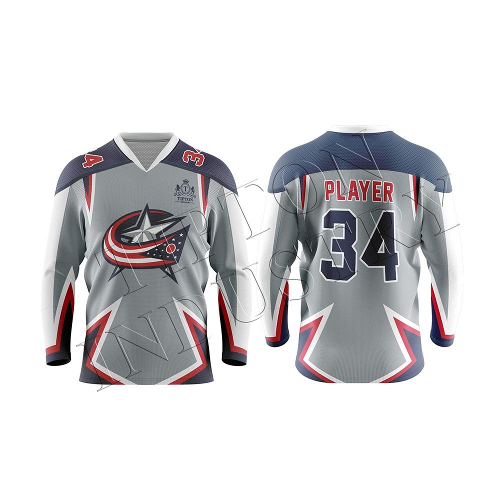 Different Style Ice Hockey Jersey Long Sleeve Ice Hockey Jersey Best Quality Ice Hockey Jersey