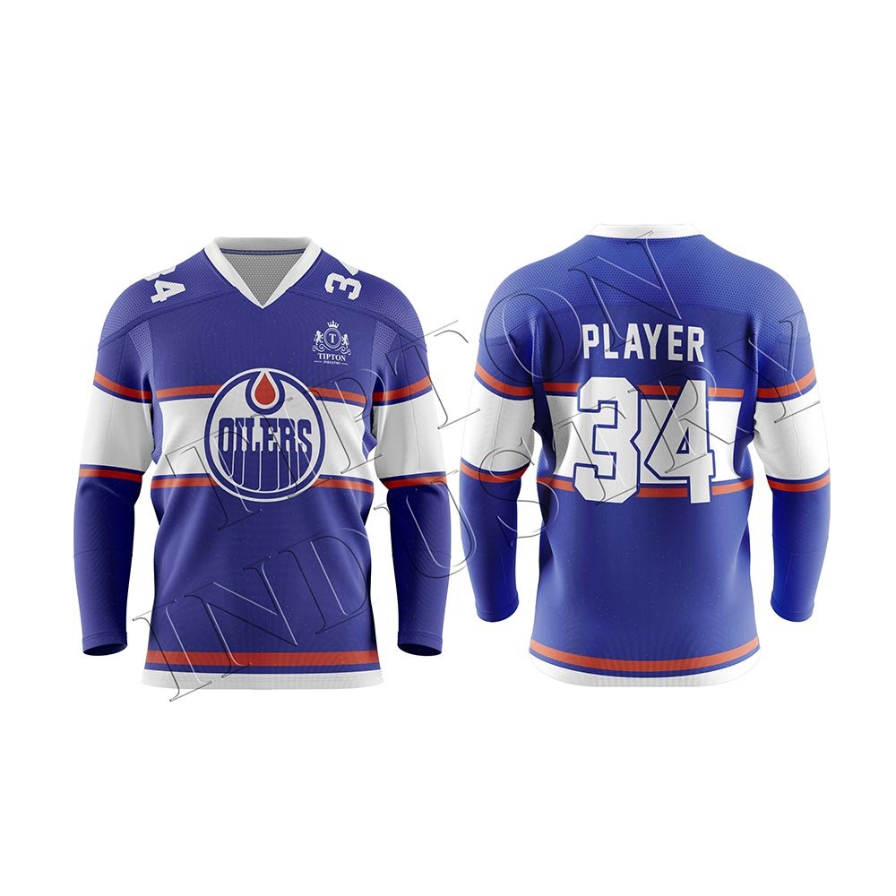 Different Style Ice Hockey Jersey Long Sleeve Ice Hockey Jersey Best Quality Ice Hockey Jersey
