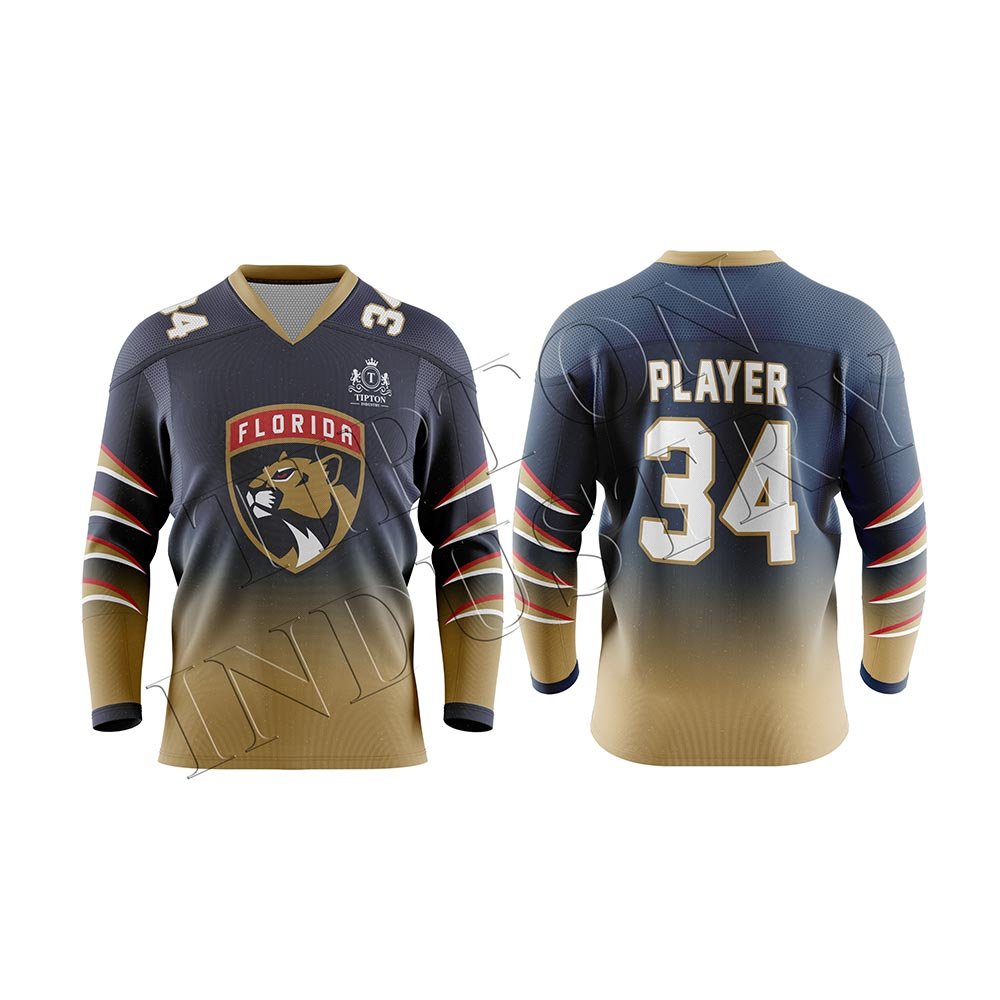 Different Style Ice Hockey Jersey Long Sleeve Ice Hockey Jersey Best Quality Ice Hockey Jersey