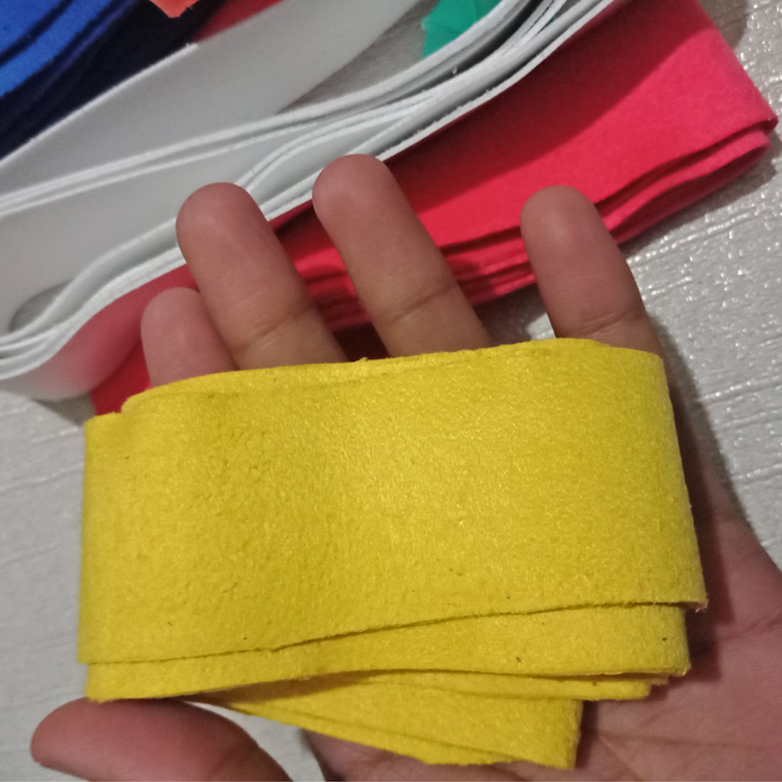 High Quality Coloured Chamois Hockey Stick Tape Grip Ice and Roller Hockey Non Slip Tape Handle Protector Grip by Power Hint