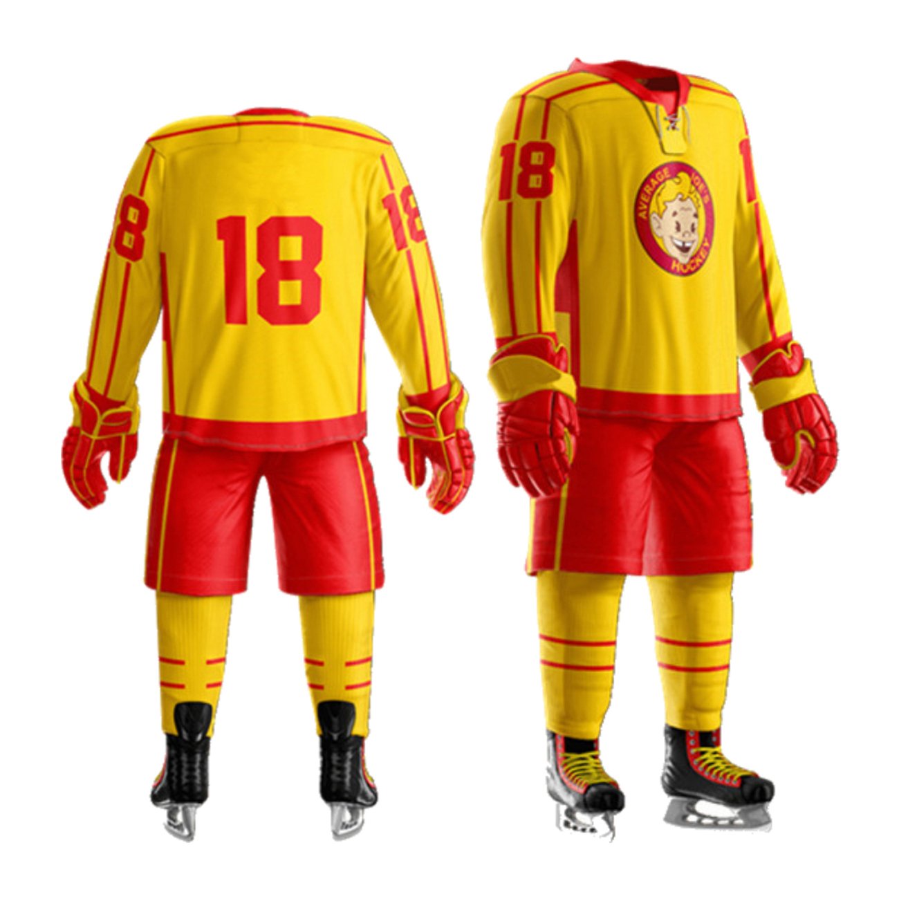 Wholesale Price Ice Hockey Uniform Customized Logo Team Sports Sublimation Ice Hockey Uniform